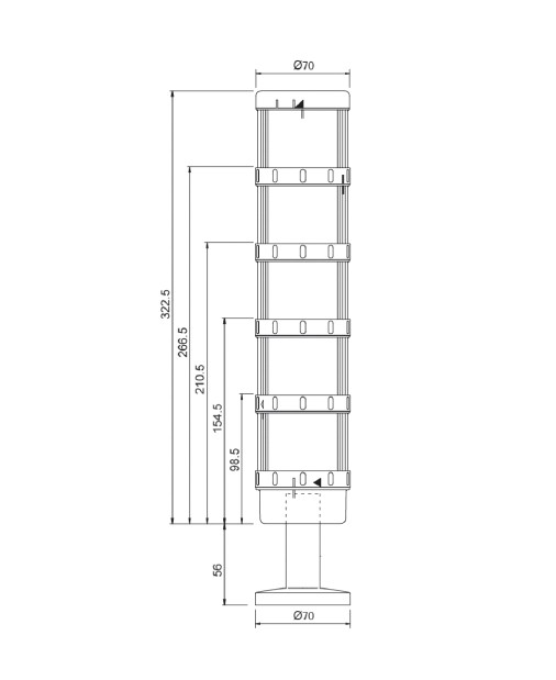 M70組合式警示燈3 M70組合式警示燈3